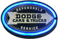 Dodge Cars and Trucks Dependable Service LED Sign, 16" Oval Shaped Sign