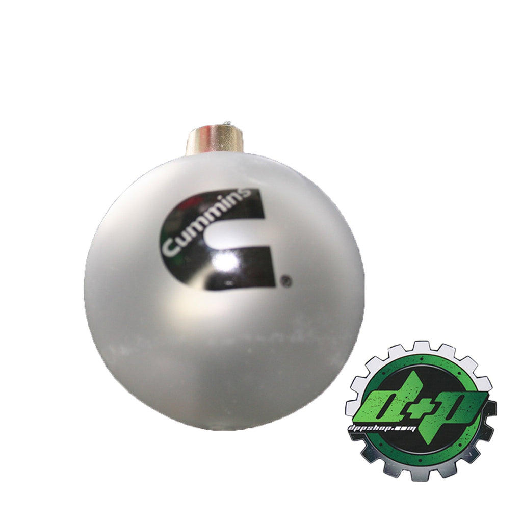 Dodge cummins logo LED Lighted Christmas tree ornament holiday diesel gear gift