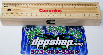 dodge cummins ruler colored wooden pencil box childs toy color