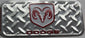 Dodge motorcycle license plate bike tag childs ram