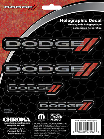 dodge ram elite Holographic decal sticker badge logo emblem set truck auto 27503