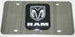 Dodge Ram Mirrored License Plate