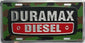 Duramax License Plate camo tag chevy chevrolet