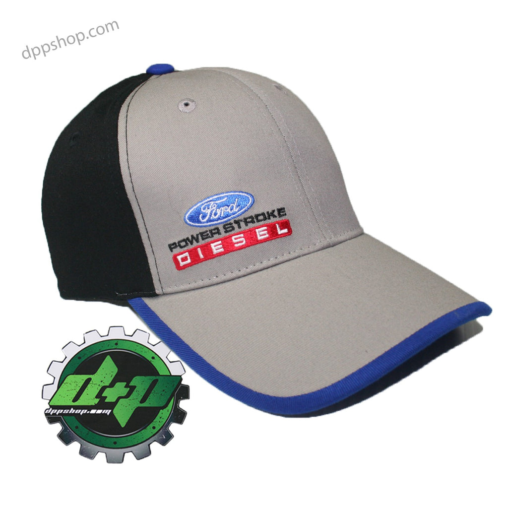 FITTED ford powerstroke trucker cap hat diesel gear stretch fit flex super duty