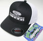 FLEXFIT FITTED ford powerstroke trucker ball cap hat diesel truck gear flex fit white black mesh