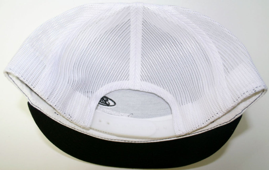ford powerstroke Flat bill ball cap hat snap back mesh summer turbo diesel gear black white