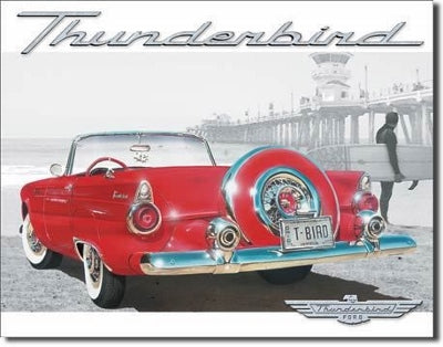 Ford Thunderbird Metal Sign