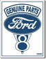 Ford V-8 Metal Sign