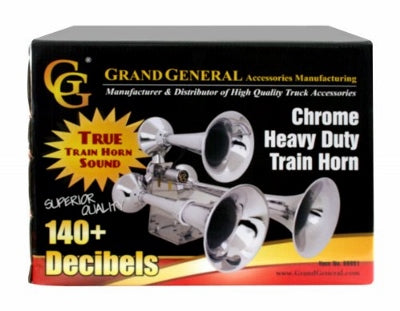 Grand General Chrome Heavy Duty Train Horn