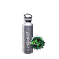 Gray 20 oz. BASECAMP® TUNDRA VACUUM-INSULATED BOTTLE WITH CLASS PAYS TAGLINE