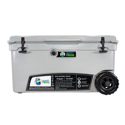 Frosted Frog 70 QT Cooler with Wheels
