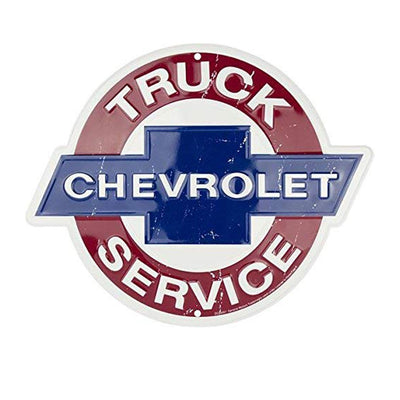 HangTime Chevrolet Truck Service Aluminum Nostalgia Sign New