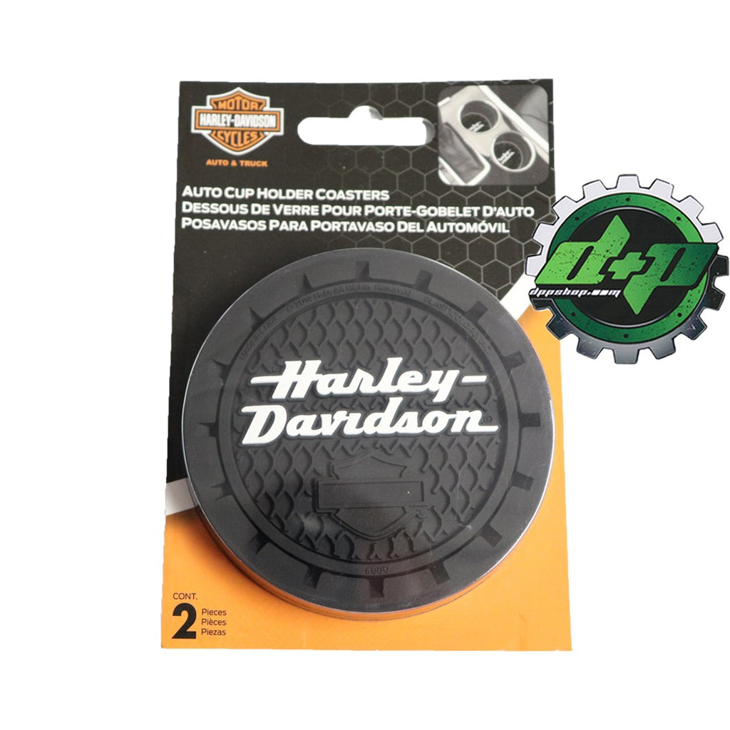 Harley-Davidson H-D Stacked Name with B&S Auto Coaster - Universal