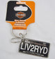 Harley-Davidson HD LIV2RYD  Key Chain