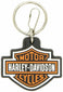 Plasticolor 4179 Harley-Davidson Logo Plastisol Key Chain