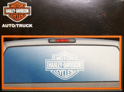 Harley-Davidson Logo Cutz Rear Window Decal