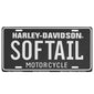Harley Davidson SOFTAIL License Plate 1893