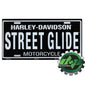 Harley-Davidson Street Glide Metal License Plate