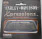 Harley-Davidson White Western HD Windshield Sunscreen Decal 3760