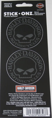 Harley-Davidson HD Willie G Sticker Decal