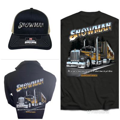 Big Rig Tees "Snowman" T-Shirt, Hoodie, Hat