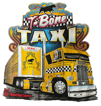 Big Rig Tees T-Bone Taxi