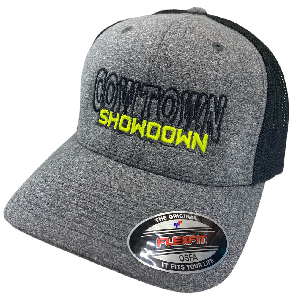 Cowtown Showdown 2022 OSFA Heather Grey/Black Embroidered Hat