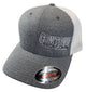 Cowtown Showdown 2022 OSFA FlexFit Grey/White Embroidered Hat