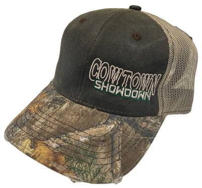 Cowtown Showdown 2022 Embroidered Brown/Khaki/Camo Hat