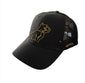 Mack Trucks 3D Bulldog Black & Gold Cap/Hat