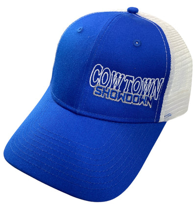 Cowtown Showdown 2022 Embroidered Hat Royal Blue/White