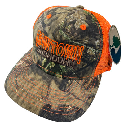 Cowtown Showdown 2022 Embroidered Realtree/Orange Hat