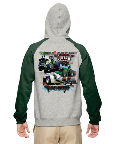2022 Outlaw Truck & Tractor Pulling Assoc. Green Hoodie