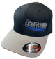 Cowtown Showdown 2022 Embroidered Flexfit Hat Black/Grey Blue Logo S/M