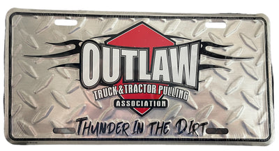 Outlaw Truck & Tractor Pulling Association License Plate