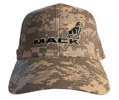 Mack Trucks Mack Logo Grey Camo Cap/Hat