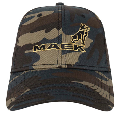 Mack Trucks Embroidered Logo Green Camo Trucker Cap/Hat