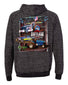 2022 Grey Heather Outlaw Truck & Tractor Pulling Assoc. Hooded Sweatshirt