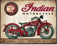 Indian Scout Metal Sign