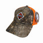 International Trucks Deer Hunting Camouflage Orange Mesh Snapback Cap/Hat
