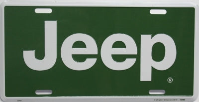 Jeep License Plate