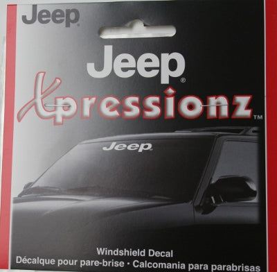 Jeep Windshield Decal
