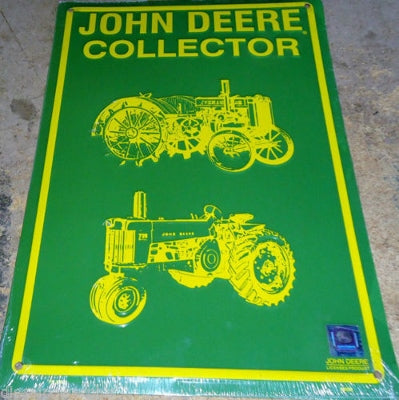 John Deere Collector Metal Sign