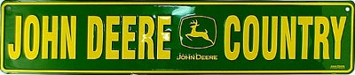 John Deere Country Street Sign