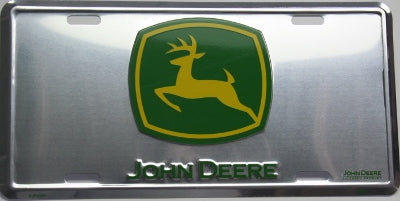 John Deere License Plate