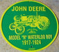 John Deere Model "N" Metal Sign