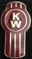 Kenworth hat lapel pin KW ball cap trucker diesel gear