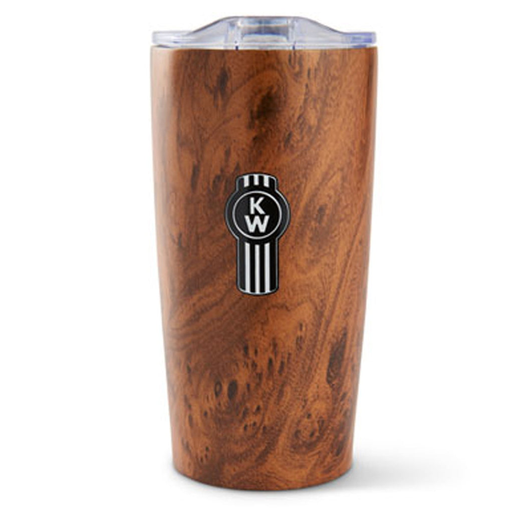 Kenworth insulated travel 20 OZ Cypress Wood grain Stainless Thermal Bottle cup