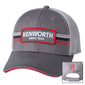 Kenworth Motors Trucks Since 1923 Charcoal / Gray Front Patch Cap Adjustable Hat