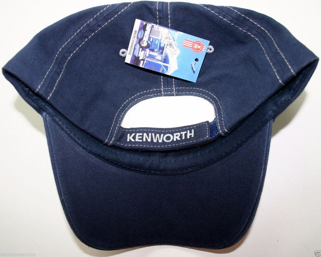 kenworth t700 18 wheeler adjustable semi diesel truck hat base ball cap KW patch